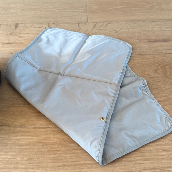 Freshly Picked Black Vegan leather Diaper Backpack with Gold Logo. - Picture 11 of 11